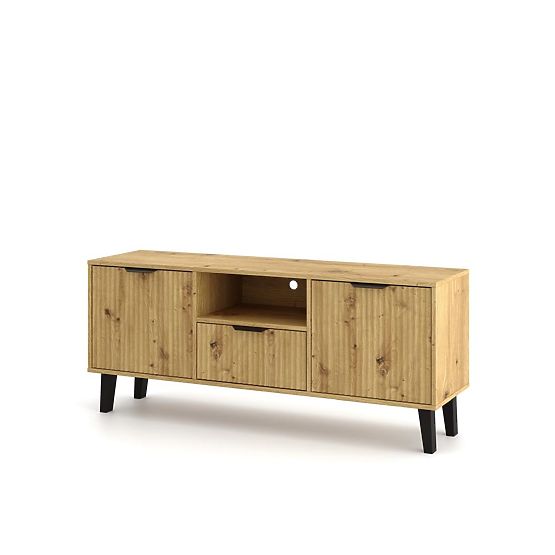 RTV skříňka Scandi 2D1S SLIM DUB ARTISAN