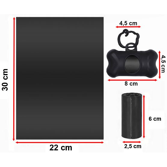 Sáčky na psí exkrementy BUSTER 1400 kusů