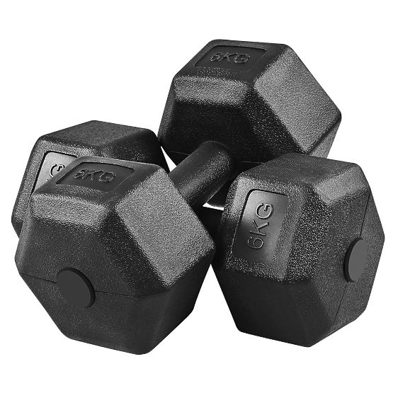 Sada 2 činek KRONOS činky 2x6 kg