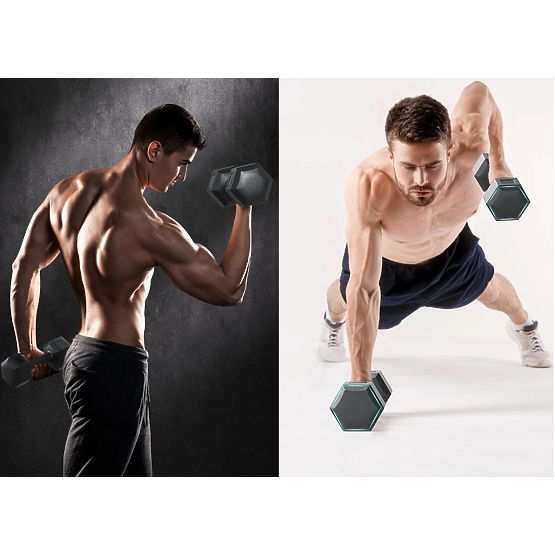 Sada 2 činek KRONOS činky 2x6 kg