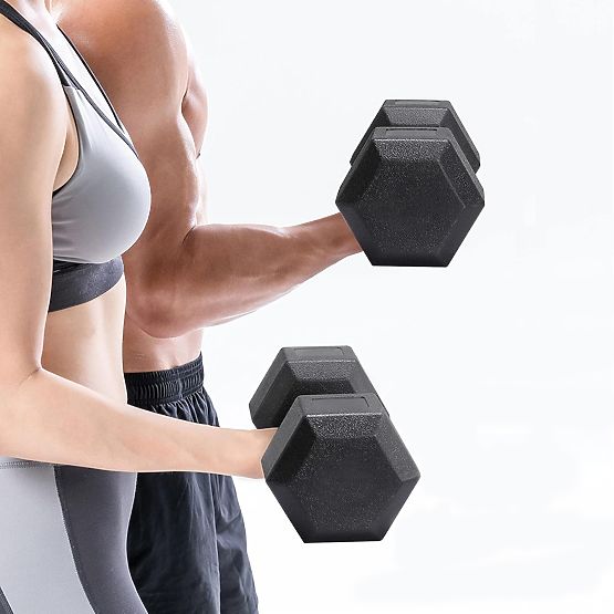 Sada 2 činek KRONOS činky 2x6 kg