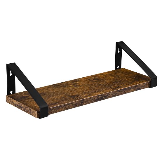 Sada 3 loftových polic SIRIN černá