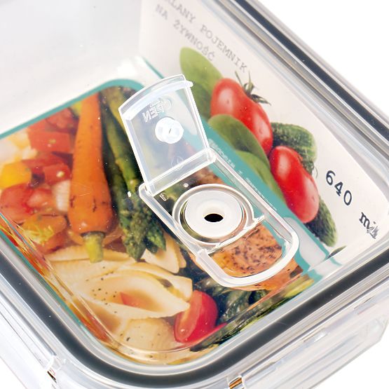 Sada 6 skleněných nádob na potraviny AMALFI