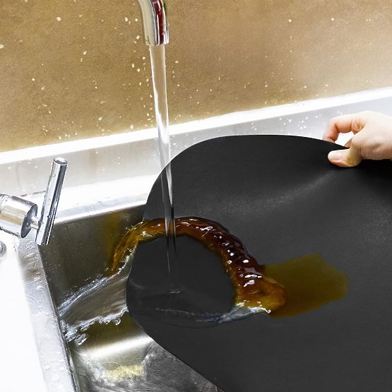 Sada 8 podložek na stůl TRIVAL BLACK