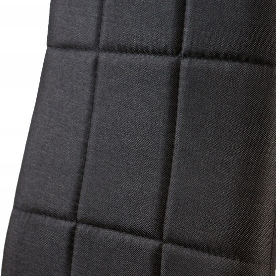 Sada čalouněných židlí do jídelny a obývacího pokoje 4ks černé