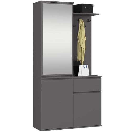 SADA DO PŘEDSÍNĚ ENTRO PK GRAFIT ŠEDÁ