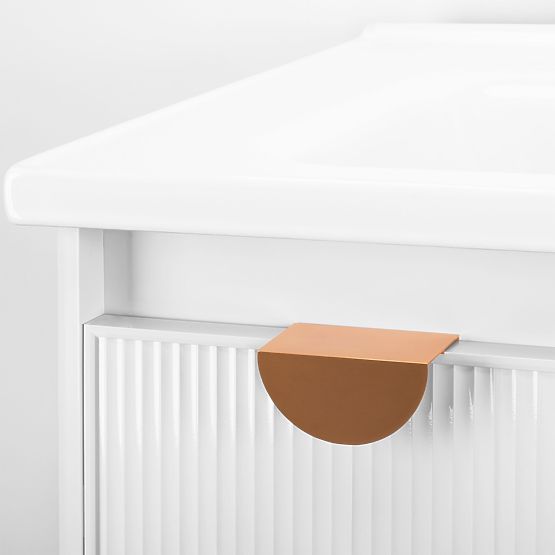 Sada koupelnového nábytku s umyvadlem Mario 60cm Bílý