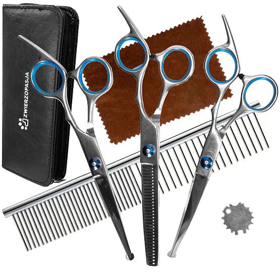 Sada nůžek pro zvířata GROMMY pro psa a kočku