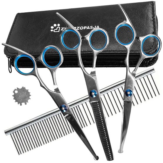 Sada nůžek pro zvířata GROMMY pro psa a kočku