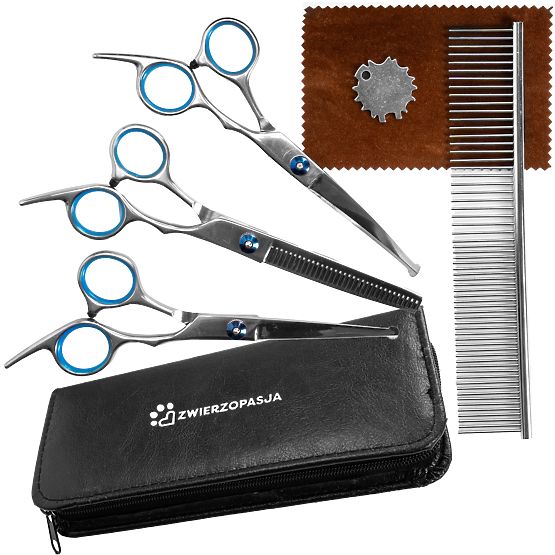 Sada nůžek pro zvířata GROMMY pro psa a kočku