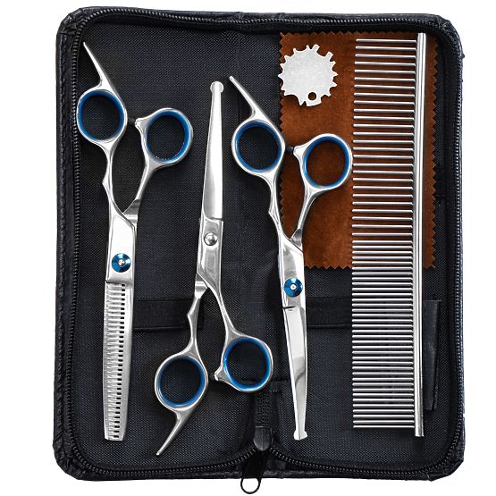 Sada nůžek pro zvířata GROMMY pro psa a kočku