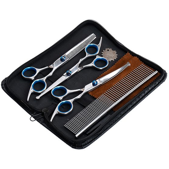 Sada nůžek pro zvířata GROMMY pro psa a kočku