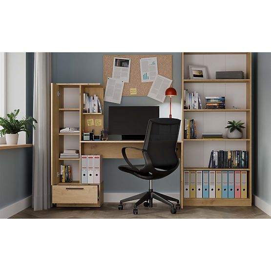 Sada Psací stůl + Regál COSMO DUB ARTISAN