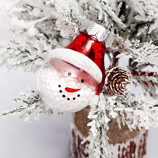 Sada vánočních ozdob Red Santa 149 ks