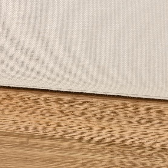 Sada zahradního nábytku Castello, pletenina, akátové dřevo FSC, teakový vzhled, béžová