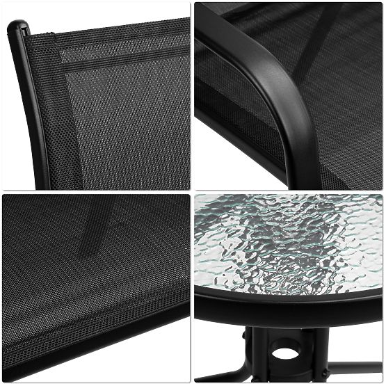 Sada zahradního nábytku PALMA stůl + 2 židle