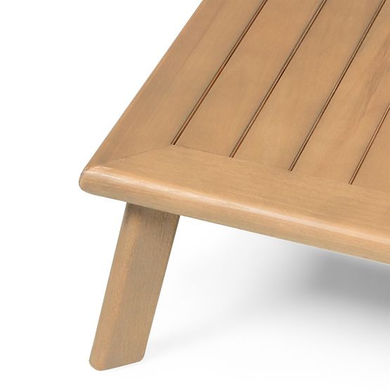 Sada zahradního nábytku Penne eukalyptové dřevo FSC, hliník, béžová