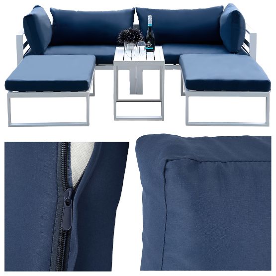 Sada zahradního nábytku SANTO bílá