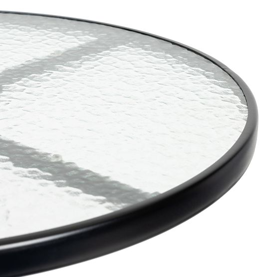 Sada zahradního nábytku stůl 4 židle slunečník