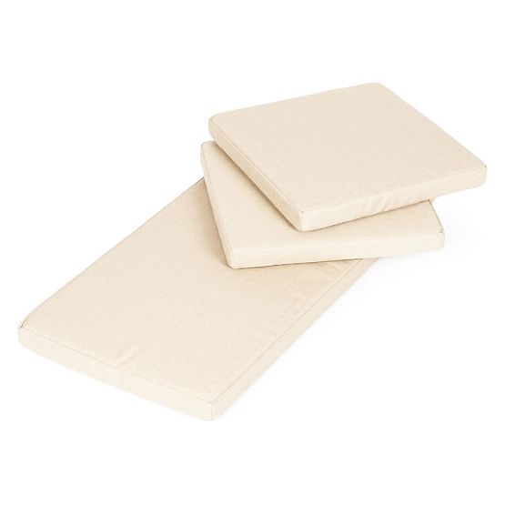 Sada zahradního nábytku z technoratanu lavice stůl židle černá MultiGarden