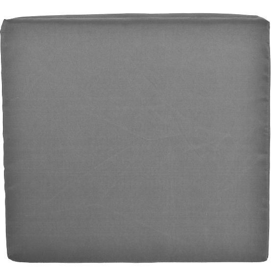 Sada zahradního nábytku z technoratanu MAGNOLIA černá se šedými polštáři