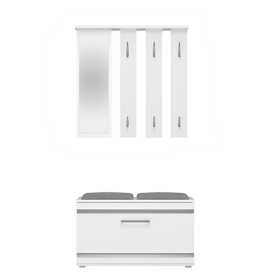 Šatní skříň Opal OPAL BÍLÁ