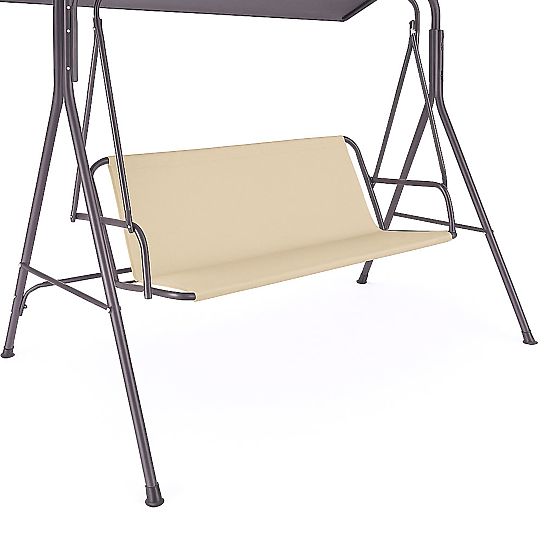 Sedák na zahradní houpačku 127x100 cm béžový MultiGarden