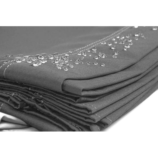 Sedák podložka na zahradní houpačku 140 x 100 cm šedá ModernHome