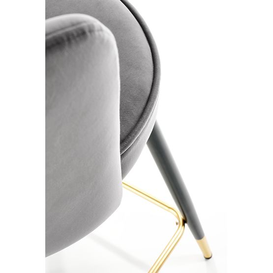 Šedý barový stůl H106 