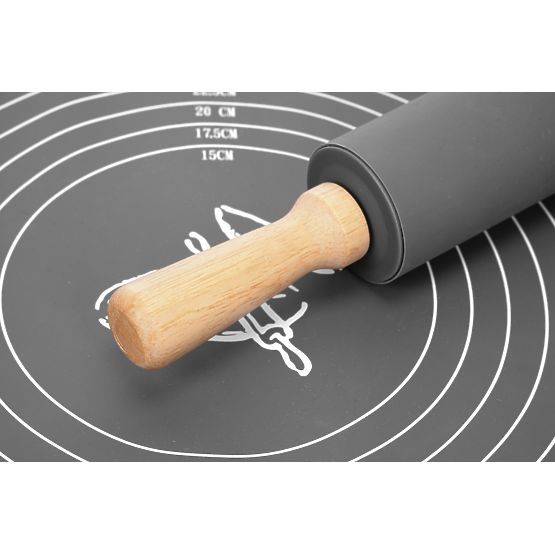 Silikonová pracovní deska SELMA grafitová 70x50 cm