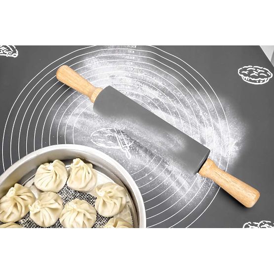 Silikonová pracovní deska SELMA grafitová 70x50 cm