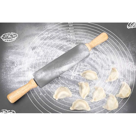 Silikonová pracovní deska SELMA grafitová 70x50 cm