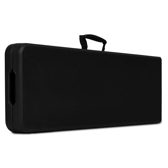 Skládací cateringová lavice 180 cm černá