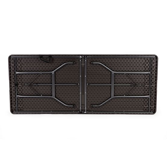 Skládací cateringový banketový zahradní stůl 180 cm hnědý ModernHome