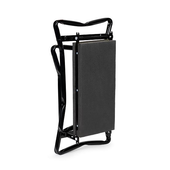 Skládací klekátko - stolička na práci v zahradě 2v1 - modrá