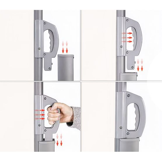 Skládací markýza 300x200 cm boční roleta paraván do zahrady na terasu béžová