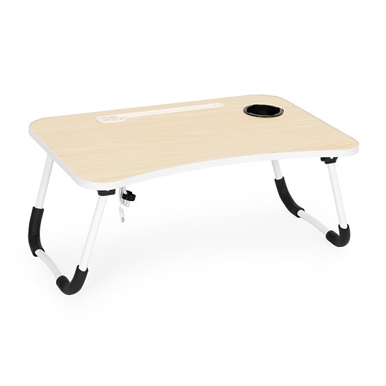 Skládací podstavec pod notebook 60x40 cm s lampičkou a ventilátorem ModernHome