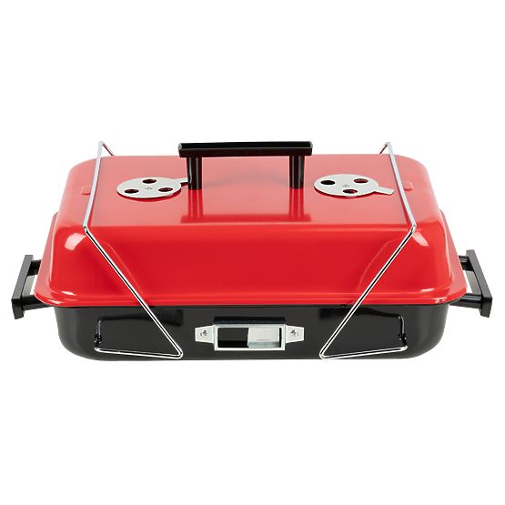 Skládací přenosný uhlíkový gril CAMPAL s poklopem