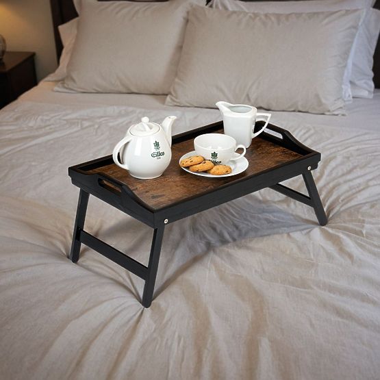 Skládací snídaňový podnos AURELIA RUSTIC