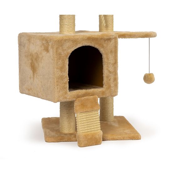 Škrabadlo a průlezka pro kočky Tower 