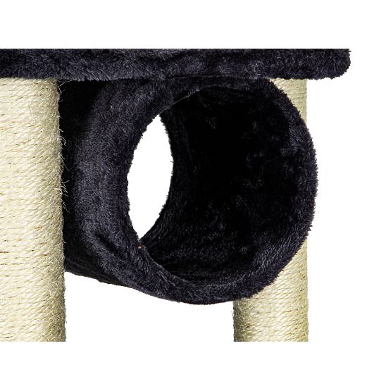 Škrabadlo pro kočku domek pelíšek strom šedý