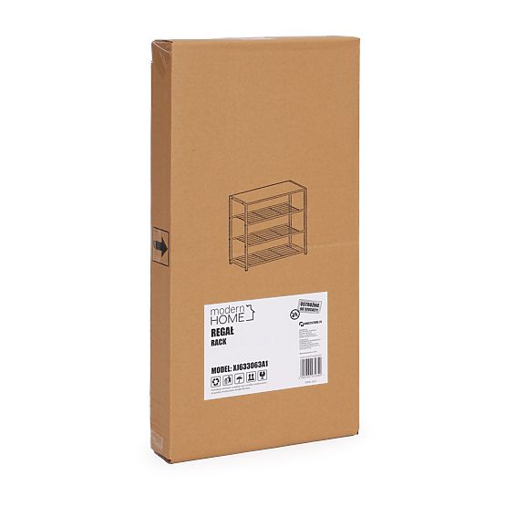 Skříňka na boty stojan regál police loft 3 úrovně