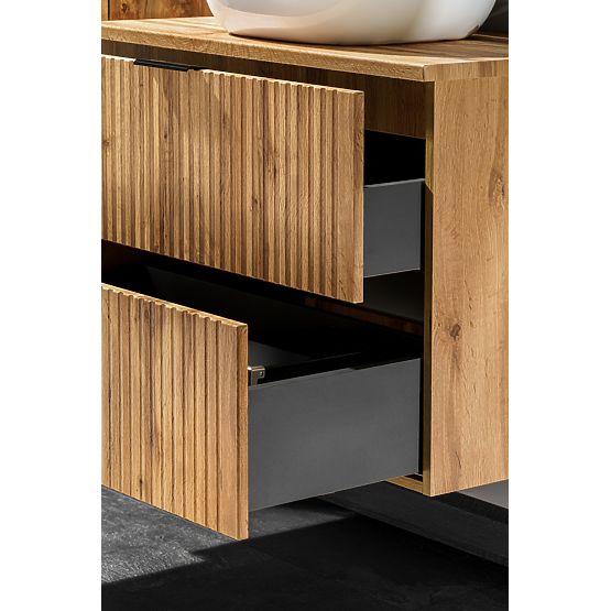 Skříňka pod umyvadlo 60 cm 2 zásuvky