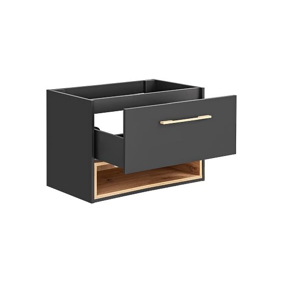 Skříňka pod umyvadlo 80 cm 1 zásuvka