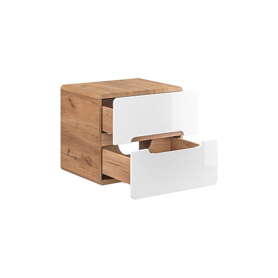 Skříňka pod umyvadlo na desku 60 cm 2 zásuvky