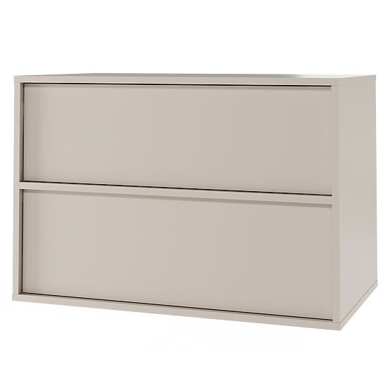 Skříňka pod umyvadlo na desku Mossy, 80 cm, kašmír