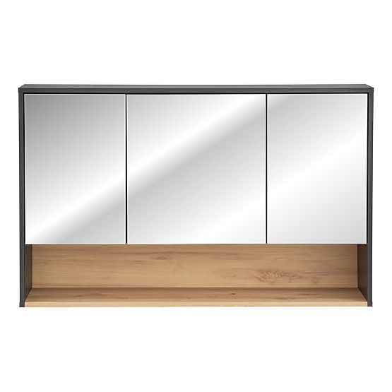 Skříňka se zrcadlem 120cm 3 dveře