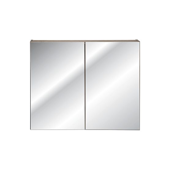 Skříňka se zrcadlem 80 cm 2 dveře