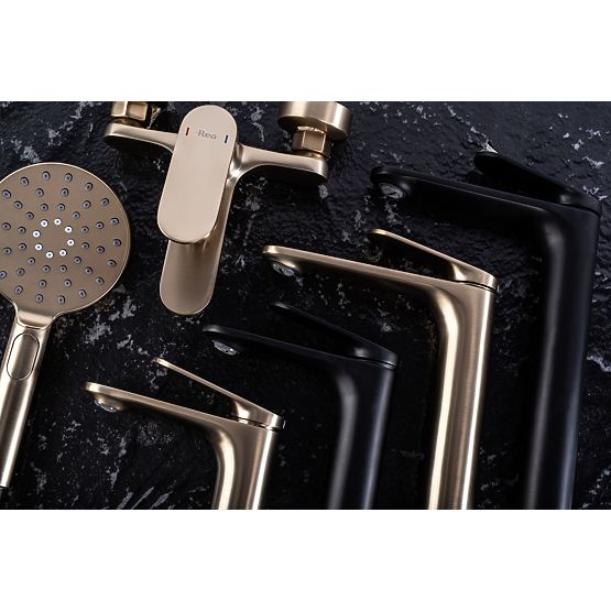 Sprchová sada REA Marco Černá