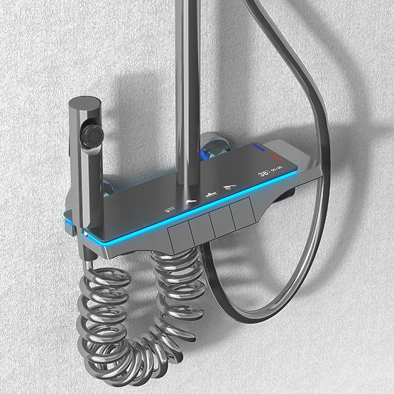 Sprchová sada REA Savio s LED displejem Titan